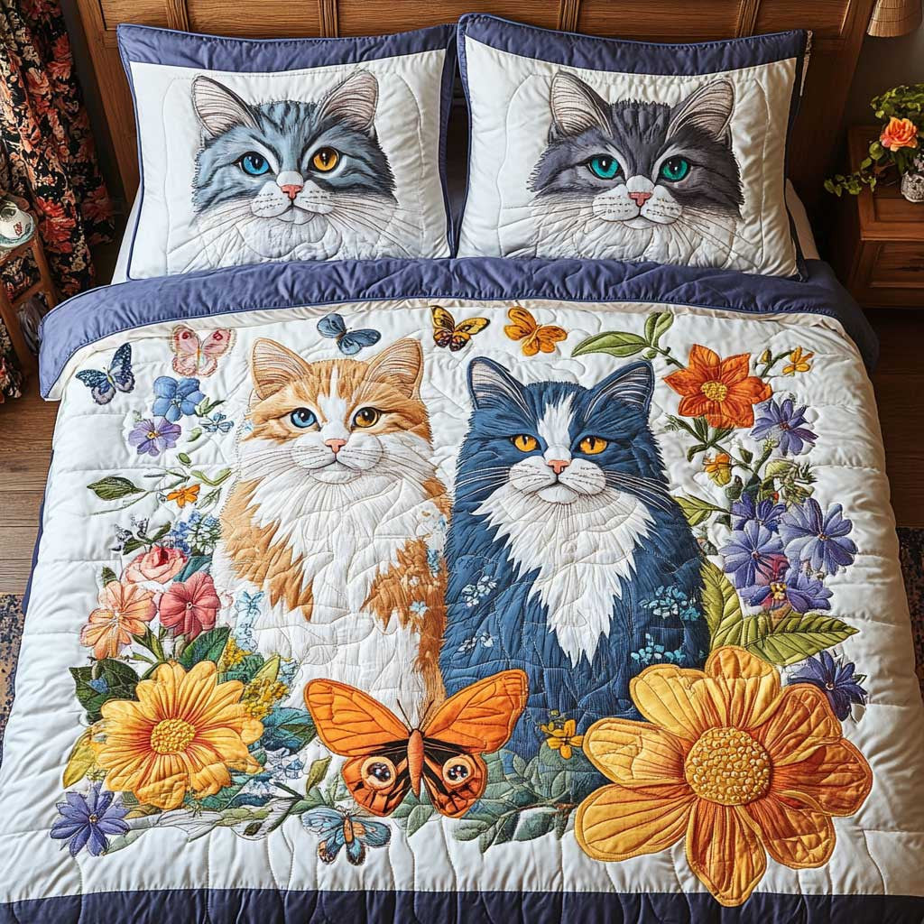 Adorable British Longhair Duvet Cover Set Quilt Bedding Set Bedspread Sentimental Gifts For Mom